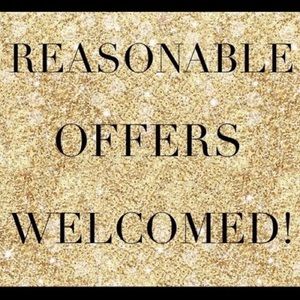 I’m open to fair offers!!!